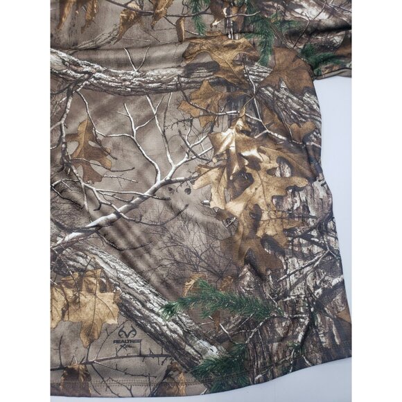 Realtree Camo Shirt Men's Long Sleeve Pullover Hunting Outdoor Shirt Size XL - Picture 16 of 16